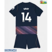 Tottenham Hotspur Archie Gray #14 Bortedraktsett Barn 2026-27 Kortermet (+ Korte bukser)